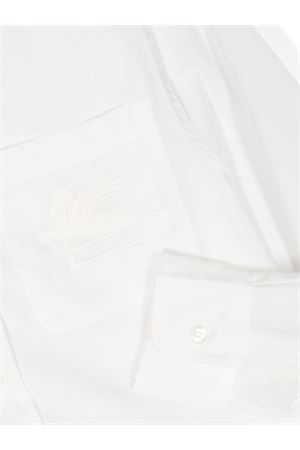 white cotton shirt ETRO KIDS | GU5P25P0013101